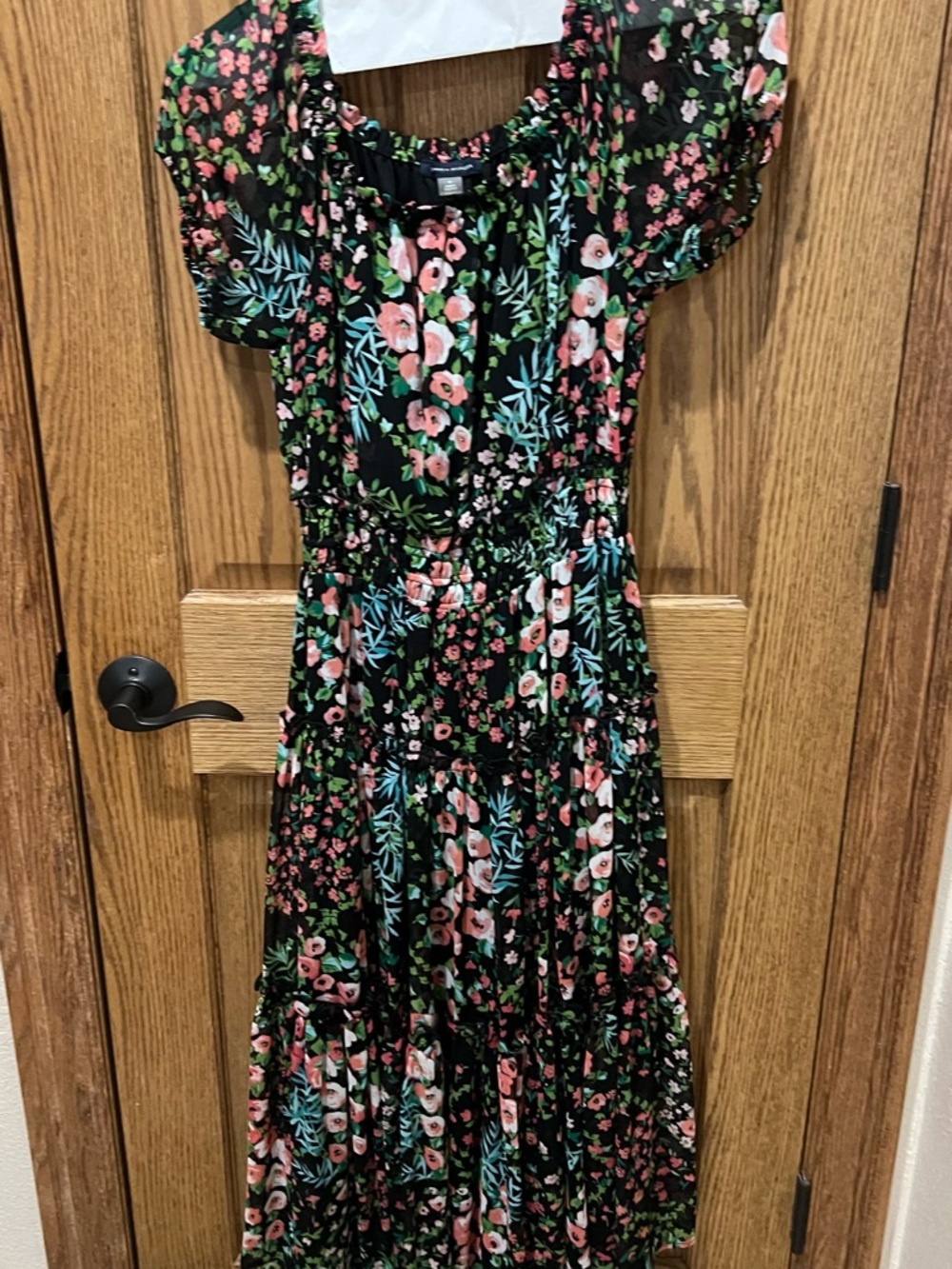 Tommy Hilfiger Off-the-Shoulder MIDI Dress